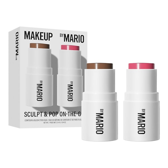 Sculpt & Pop On the Go - Δίδυμο Μίνι Περίγραμμα και Ρουζ, Makeup By Mario